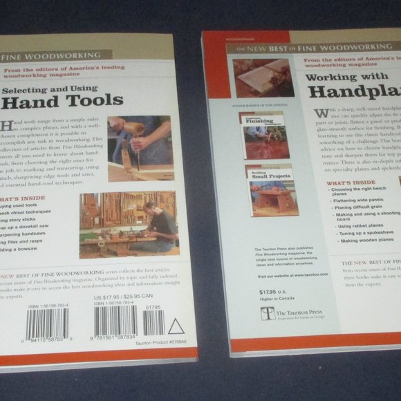 The New Best of Fine Woodworking - Set of 6 Books Volume 2 (2005) Hardcover book - Picture 12 of 12
